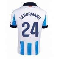 Pánský Fotbalový dres Real Sociedad Robin Le Normand #24 2023-24 Domácí Krátký Rukáv